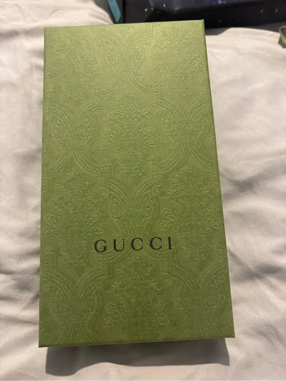 Gucci Black Pebbled Leather Zip Wallet with GG Emblem - Picture 10 of 10